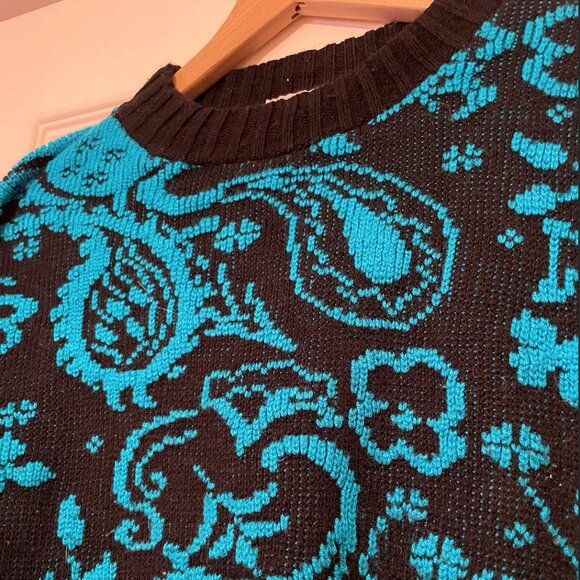 Vintage 80s "Turning Point" Sweater – Made in USA 🇺🇸 - Picture 2 of 8